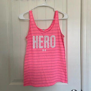EUC | Under Armour‎ women’s heat gear semi-fitted active tank — XS